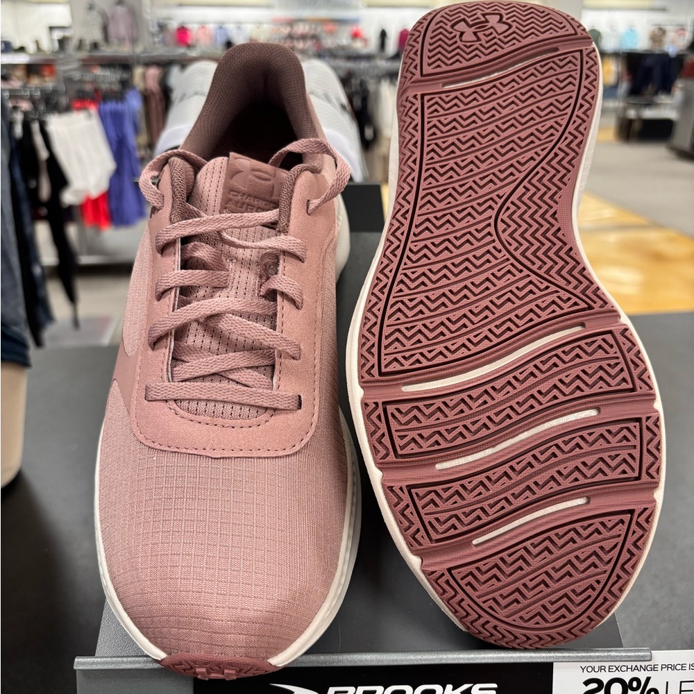 Under Armour Aurora 3 Womens Training Shoes Pink White Sneaker 3025060-600 Sz 9 - Picture 8 of 8
